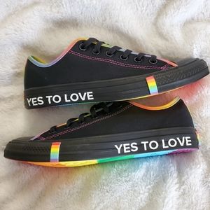 Converse All Star Pride Yes To Love Sneaker Shoe
